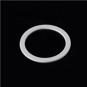 Platt gummipackning Vit